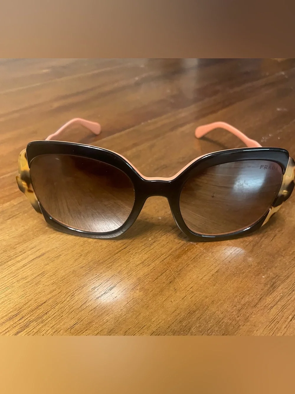 Prada stylish round
